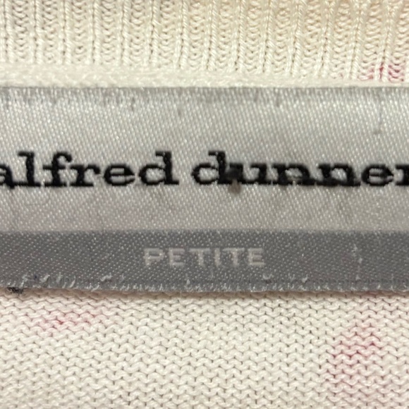 Alfred Dunner Beaded Floral Sweater Size Small Petite - Picture 3 of 6